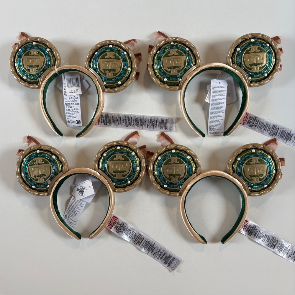 4 Pack - Black Panther: Wakanda Forever - Disney Ears - Brand NEW with tags!